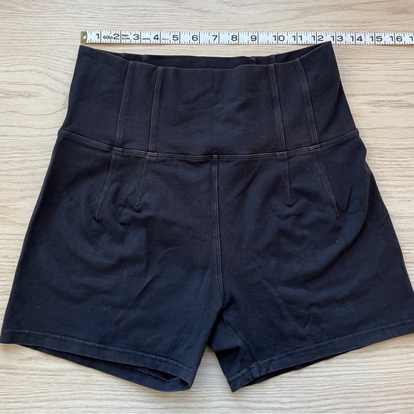 OFFLINE by Aerie OG Washed 4” Bike Short, High Rise in Black sz Large - Picture 2 of 6